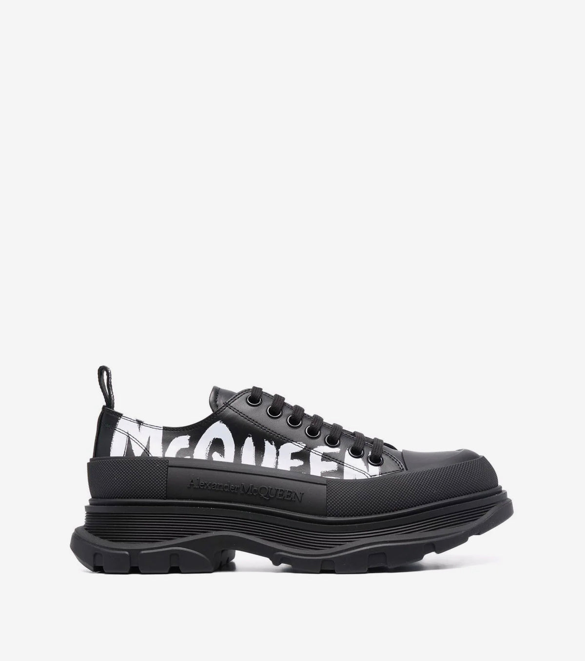 Tread Slick Lace-up in Black