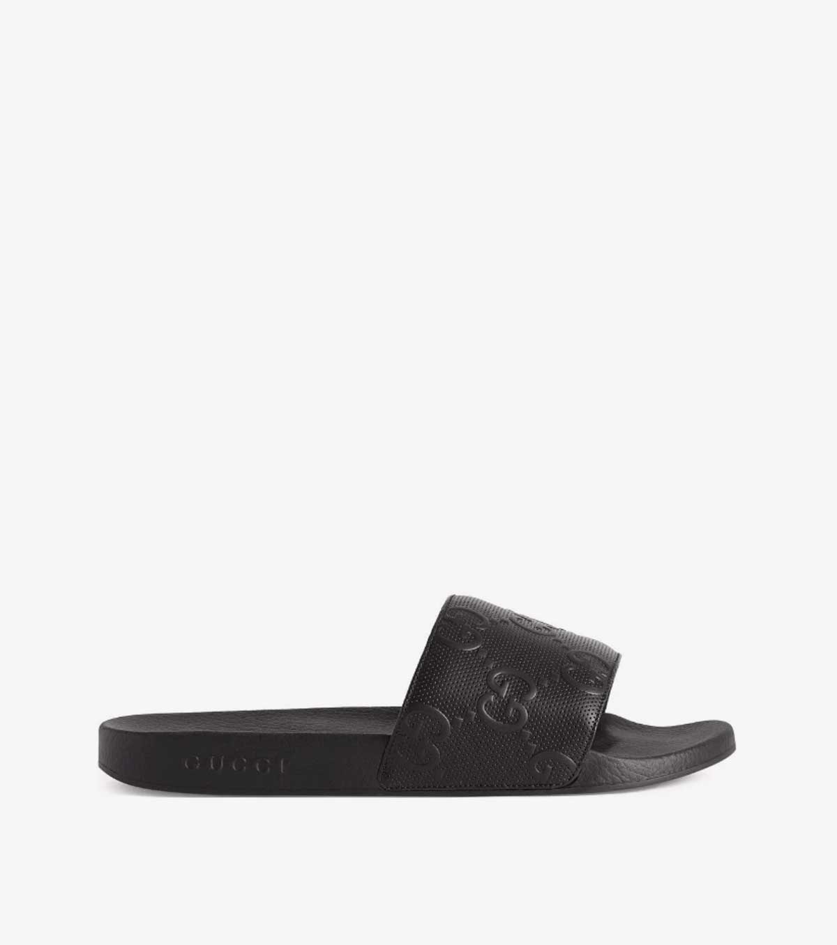 GG-embossed slides
