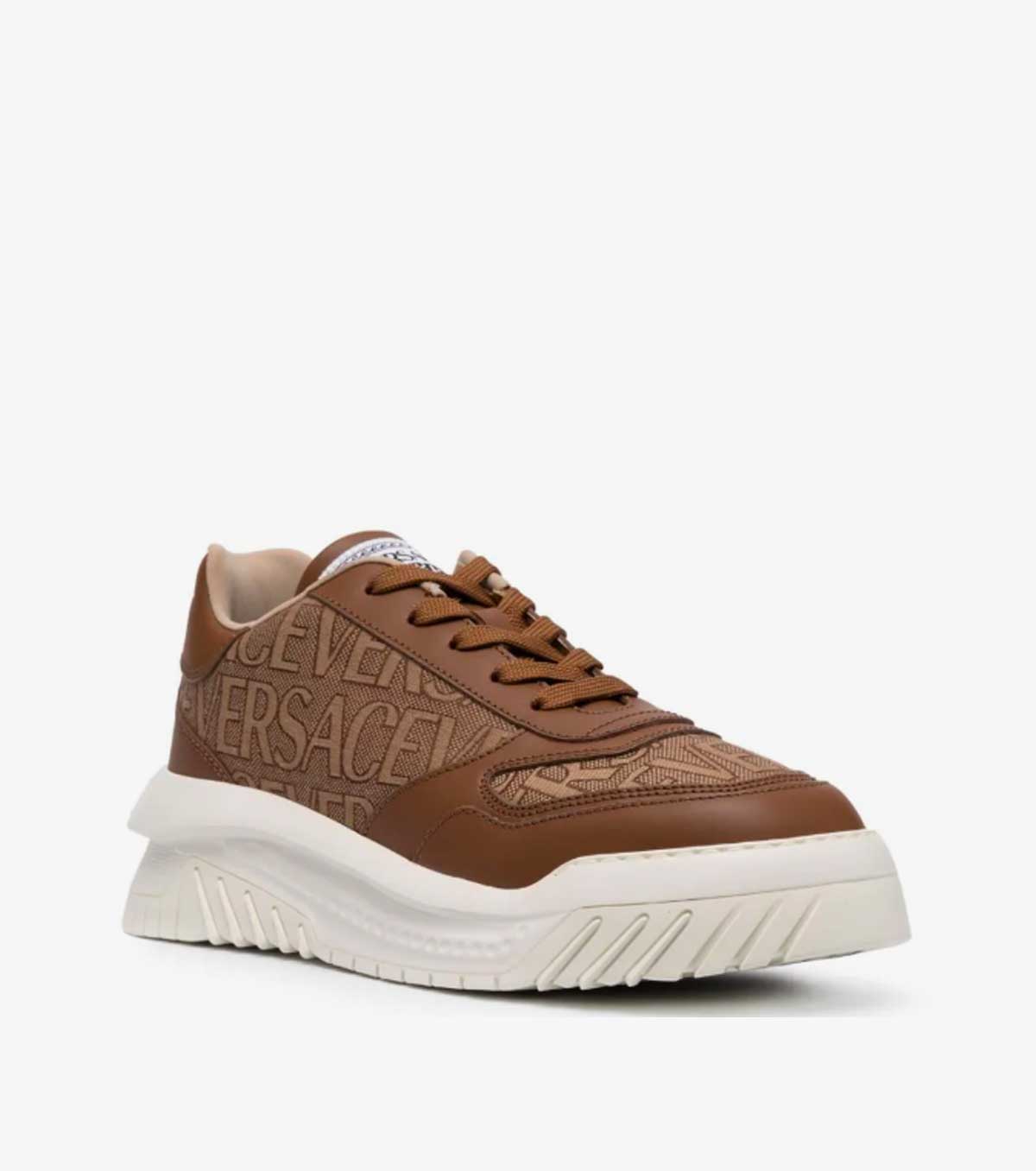 logo-jacquard sneakers