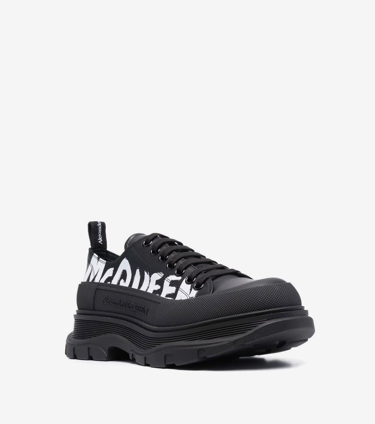 Tread Slick Lace-up in Black