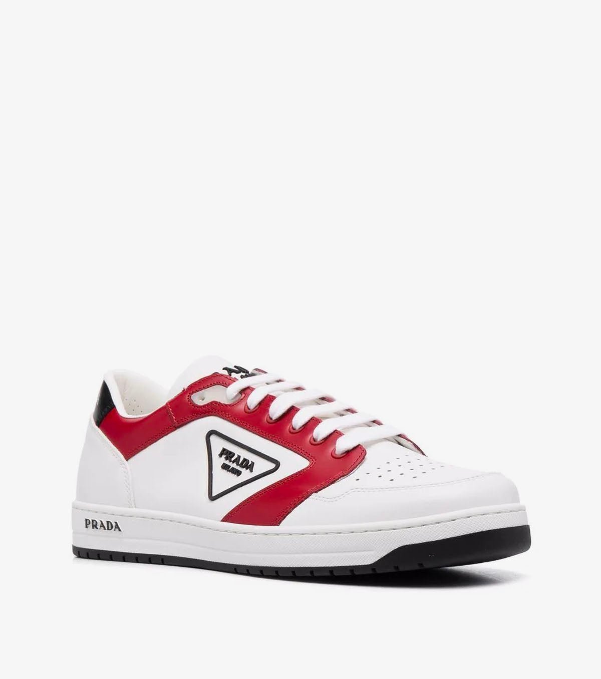 District low-top leather