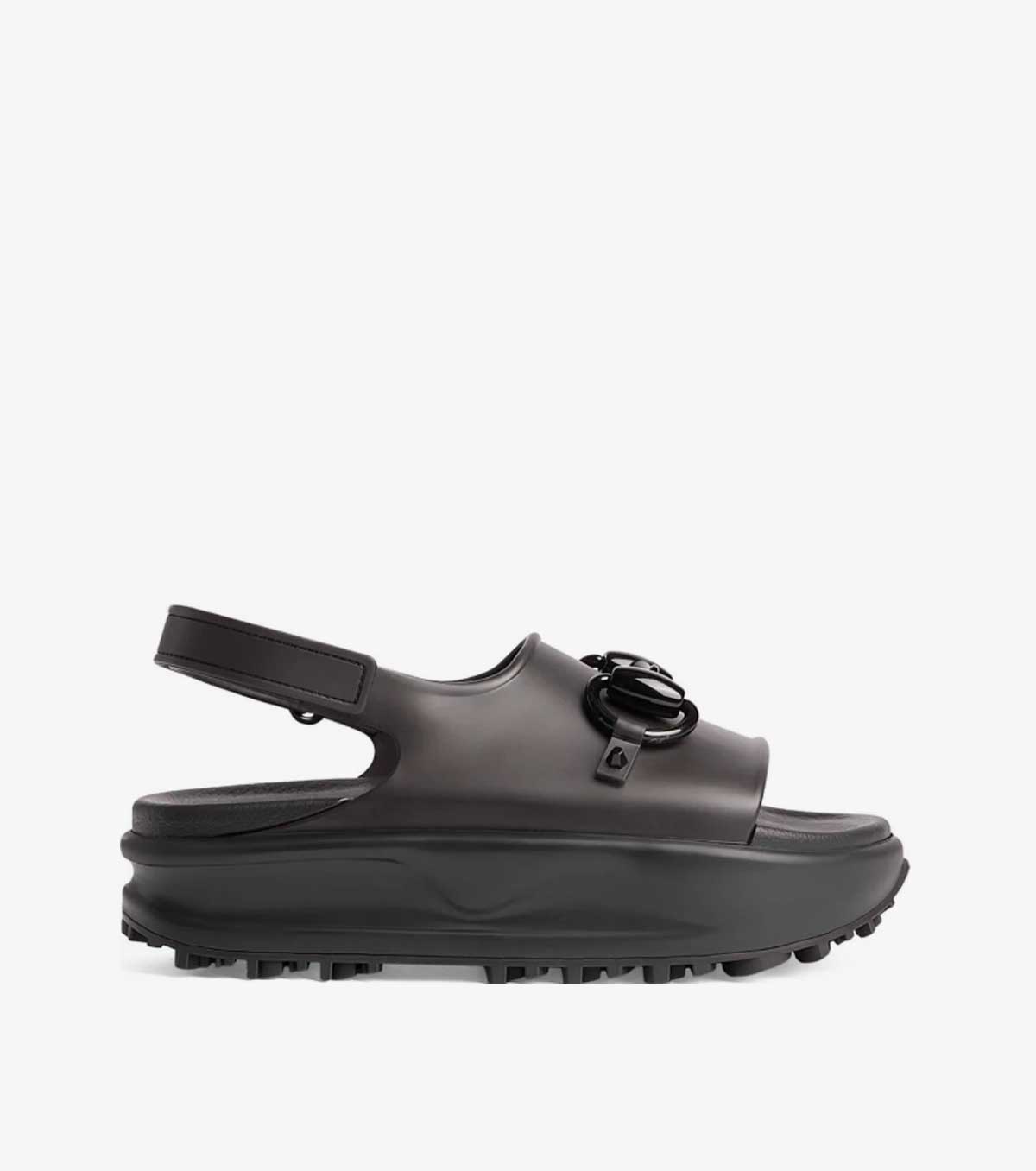 Horsebit platform sandals