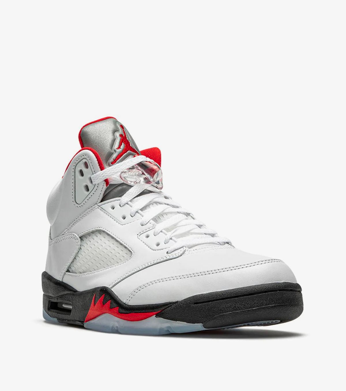 Air Jordan 5 Retro fire red silver tongue 2020