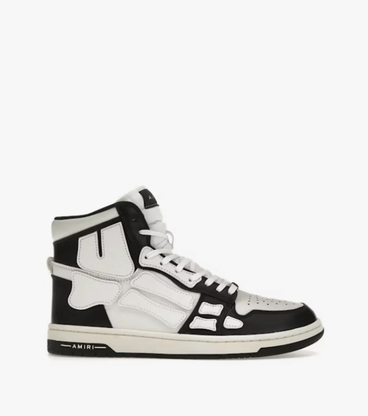 Skel High Tops Black White