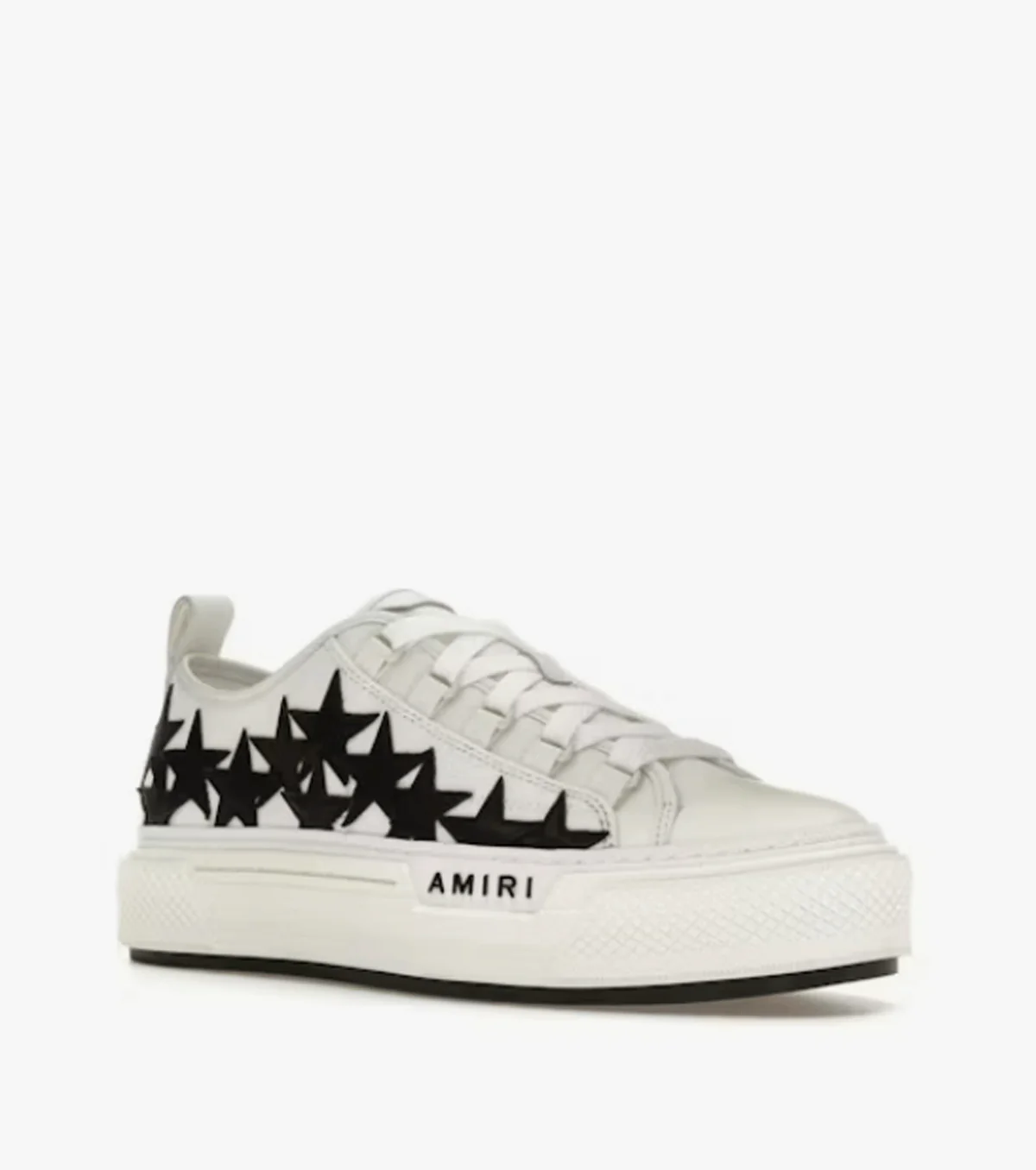 Stars Court Low White Black