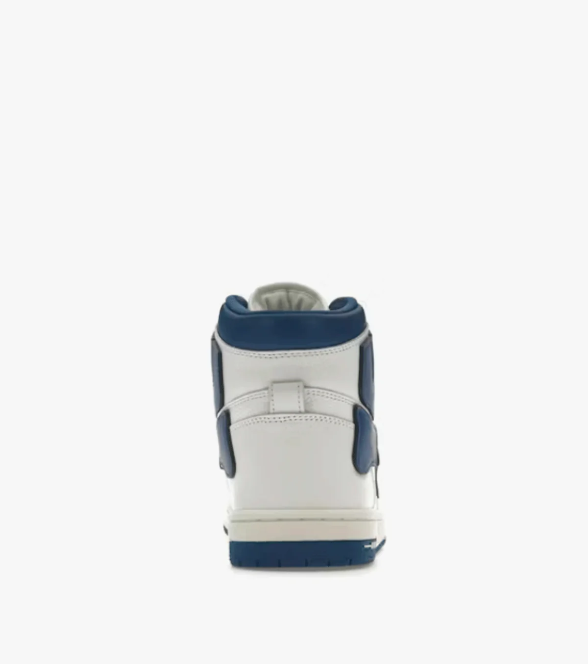 Skel Panelled High Top White Blue