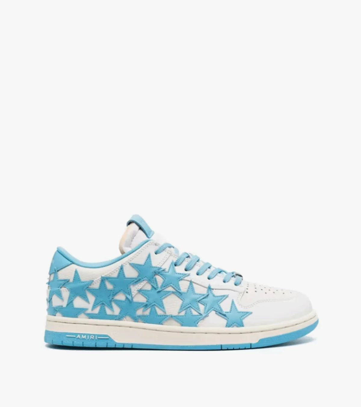 Stars Low Top White Blue