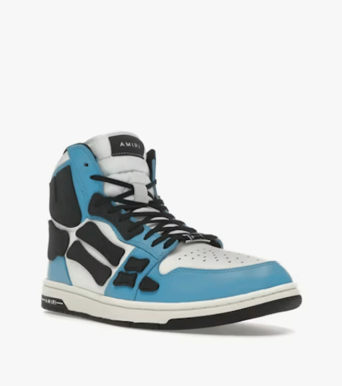 Skel Top High Carolina Blue White