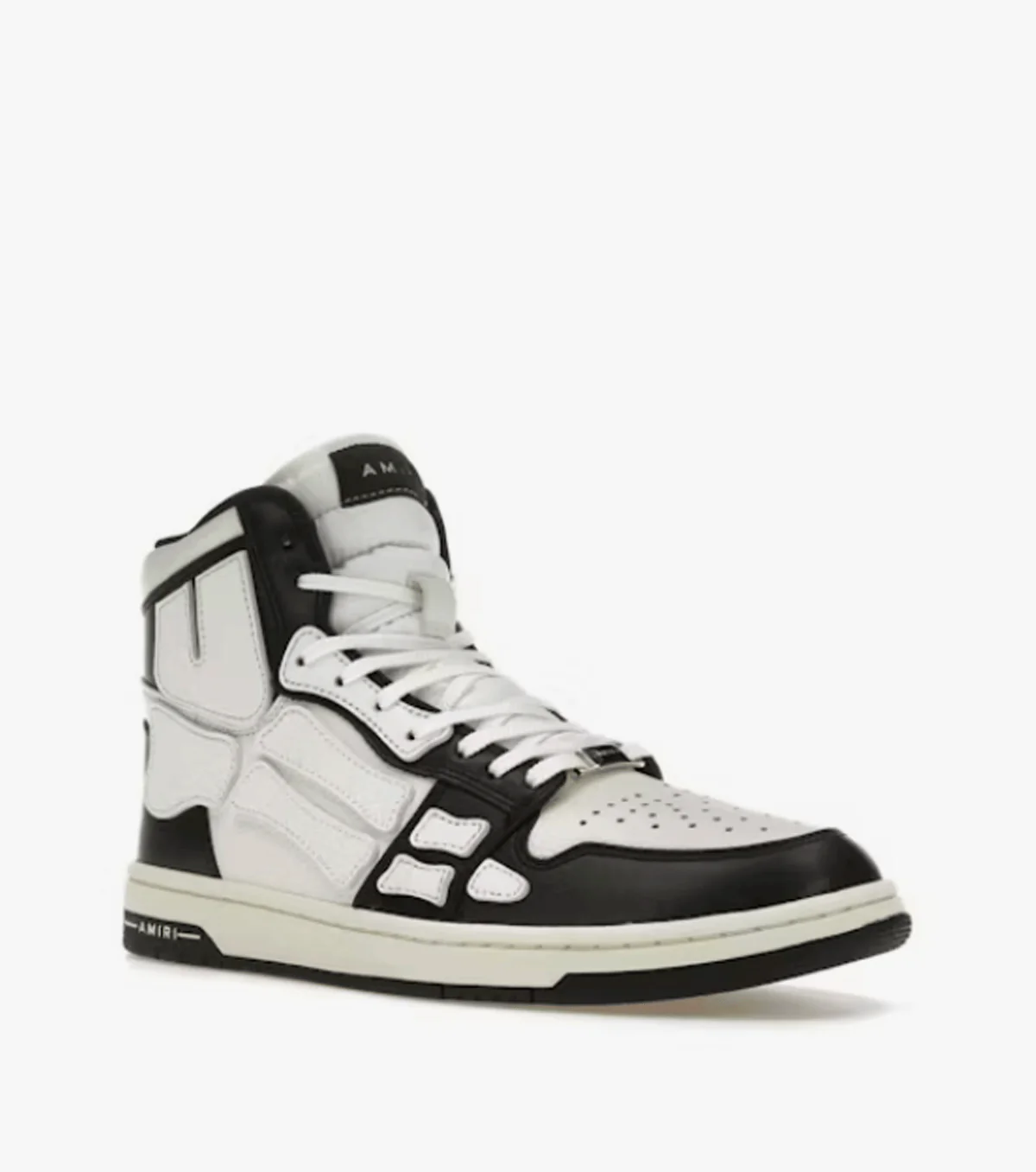 Skel High Tops Black White