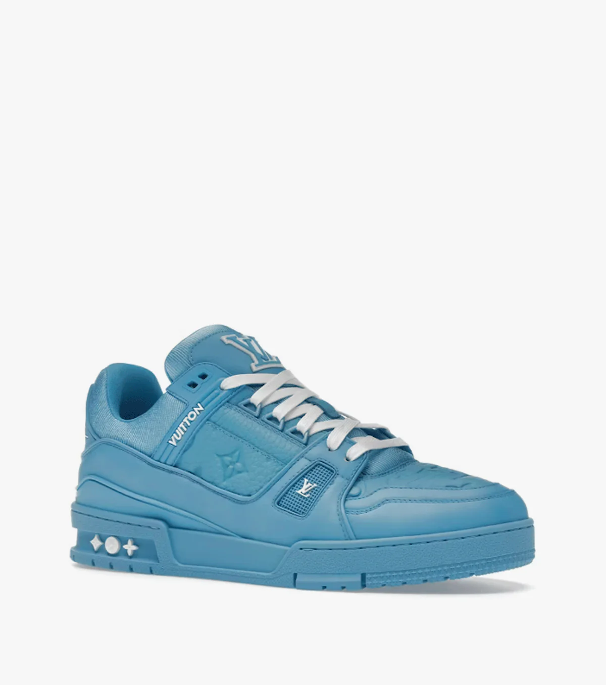 Trainer Blue Embossed Monogram