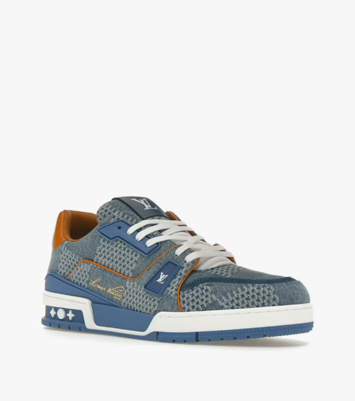 Trainer Blue Damier 3D Denim