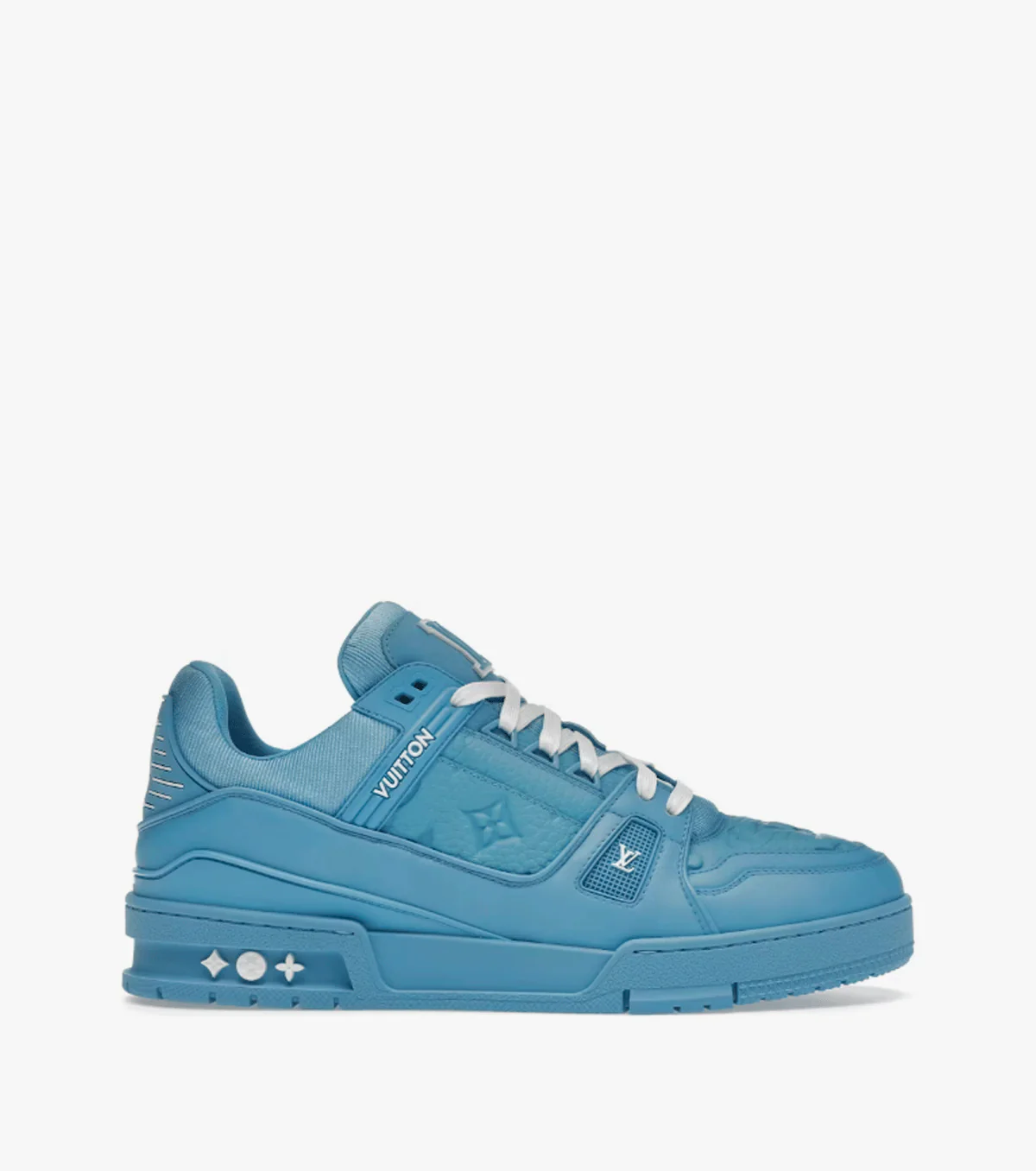 Trainer Blue Embossed Monogram