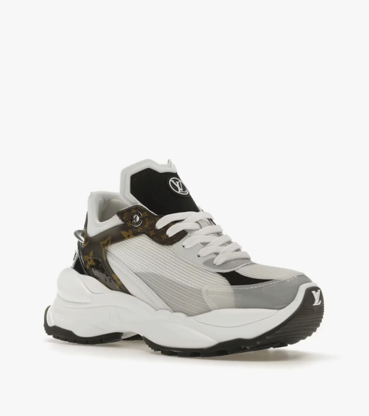 Run 55 White Monogram