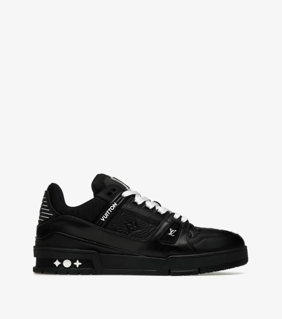 Trainer Black Embossed Monogram