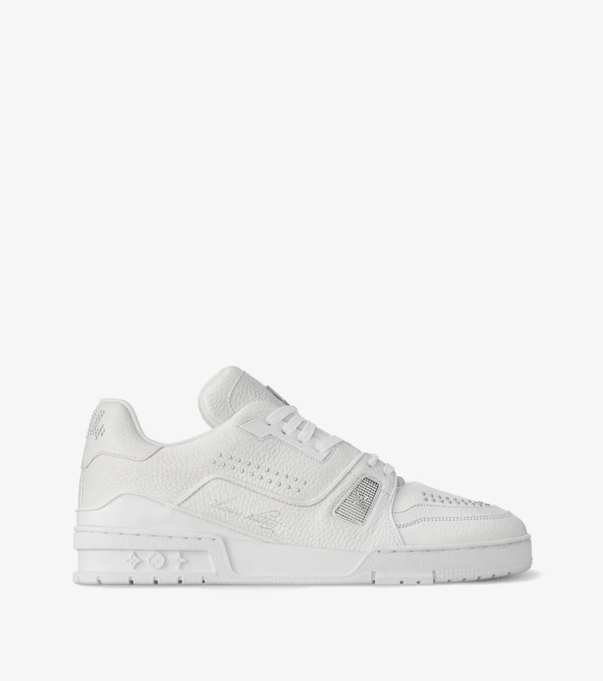 Trainer White Calf Leather