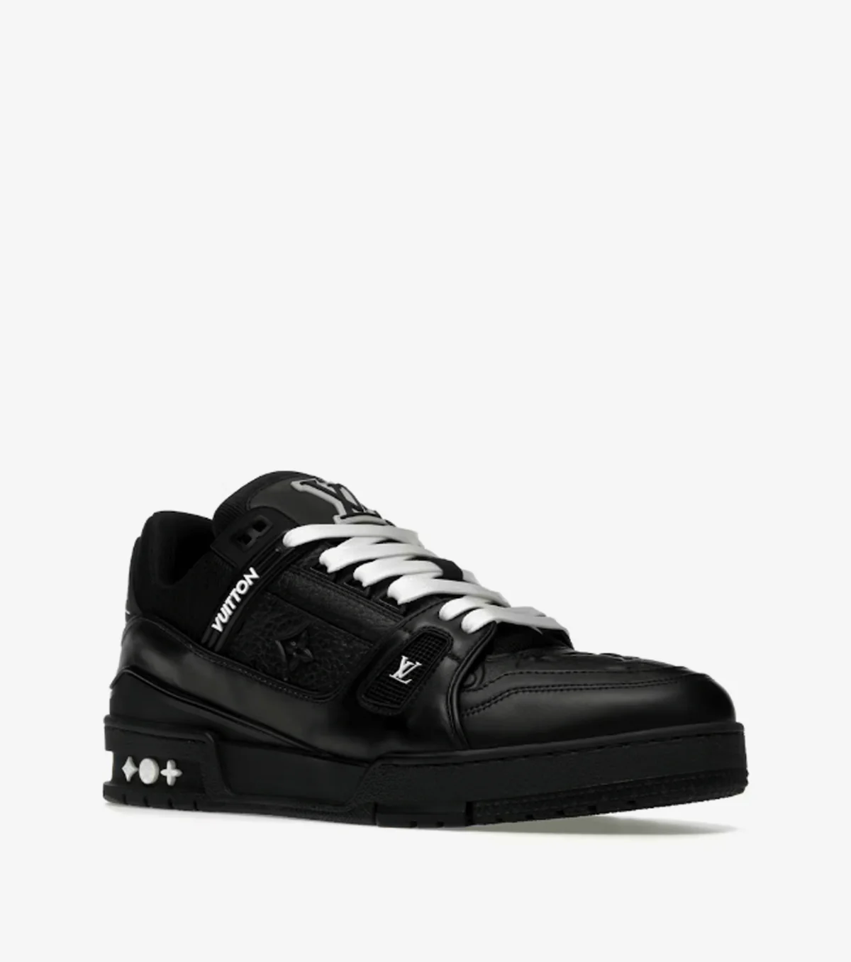 Trainer Black Embossed Monogram
