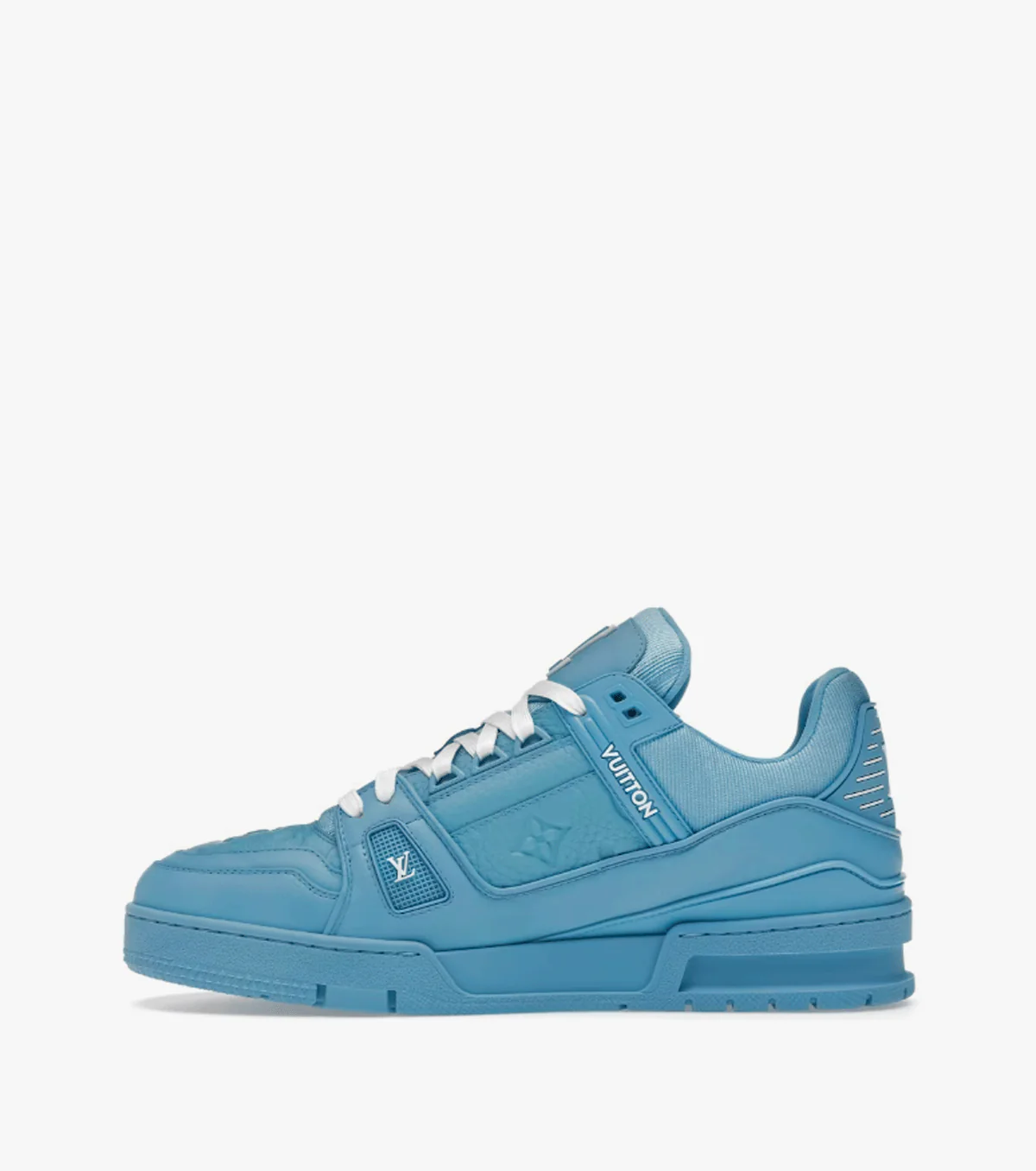 Trainer Blue Embossed Monogram