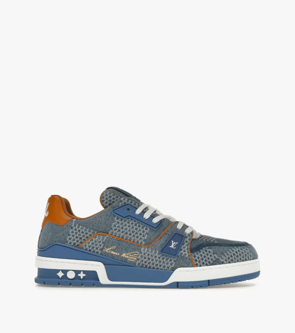 Trainer Blue Damier 3D Denim