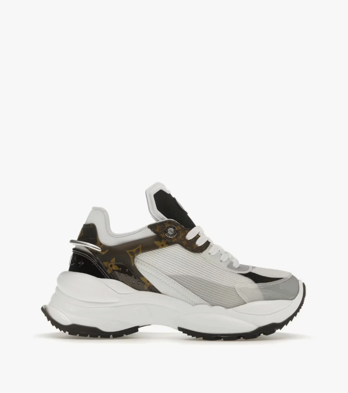 Run 55 White Monogram