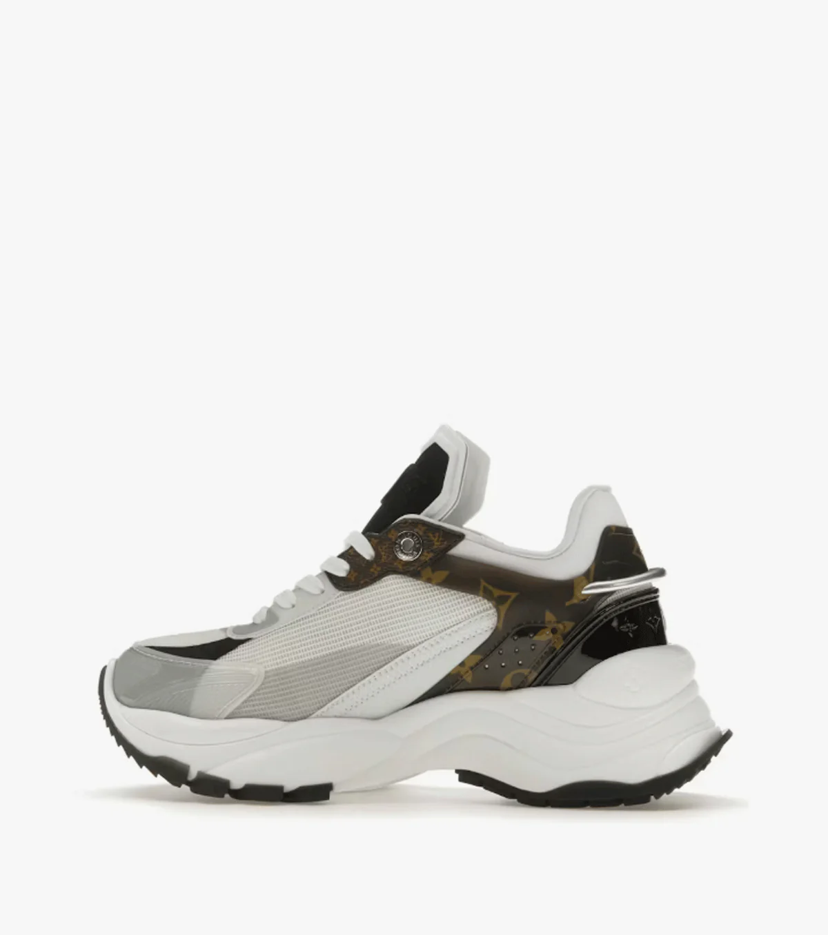 Run 55 White Monogram