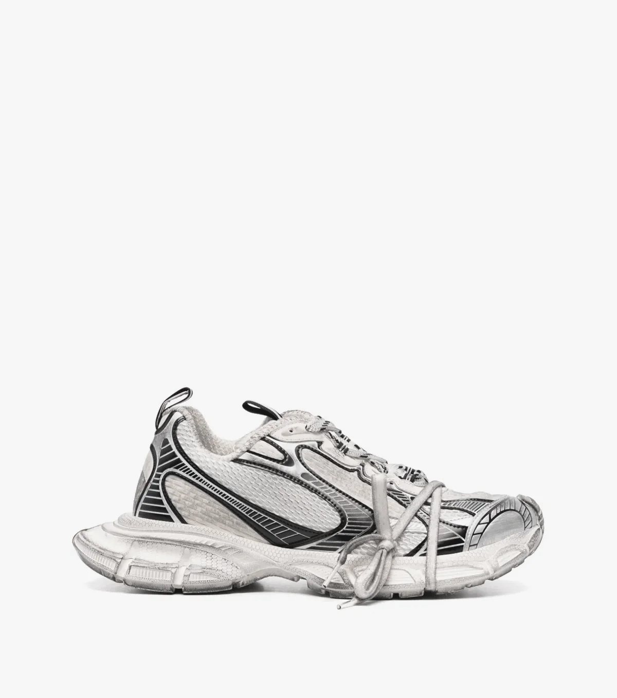 3XL panelled sneakers