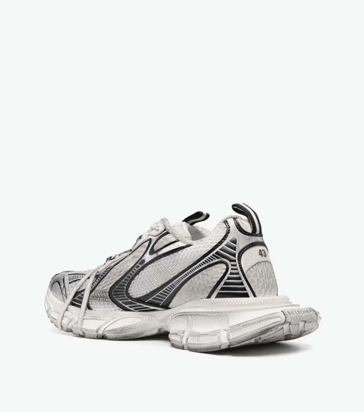 3XL panelled sneakers