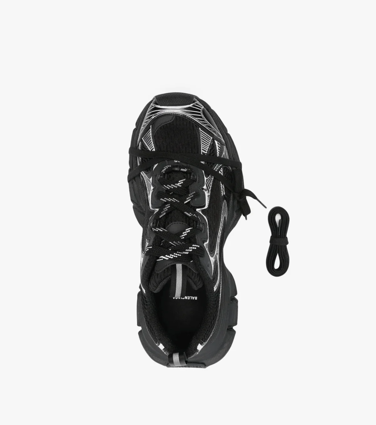 3XL panelled sneakers