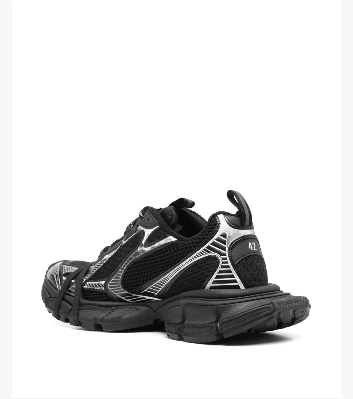 3XL panelled sneakers