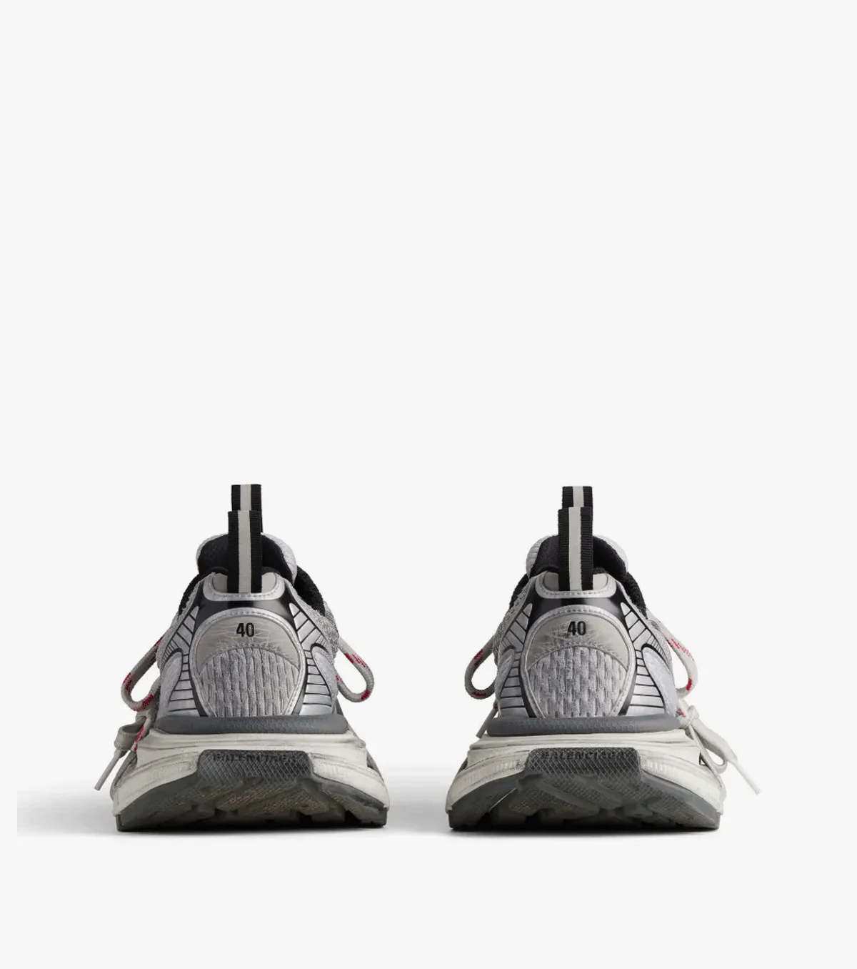 3XL panelled sneakers