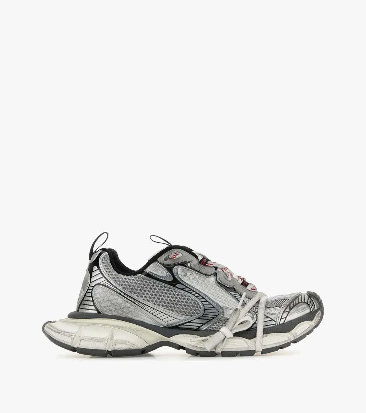 3XL panelled sneakers