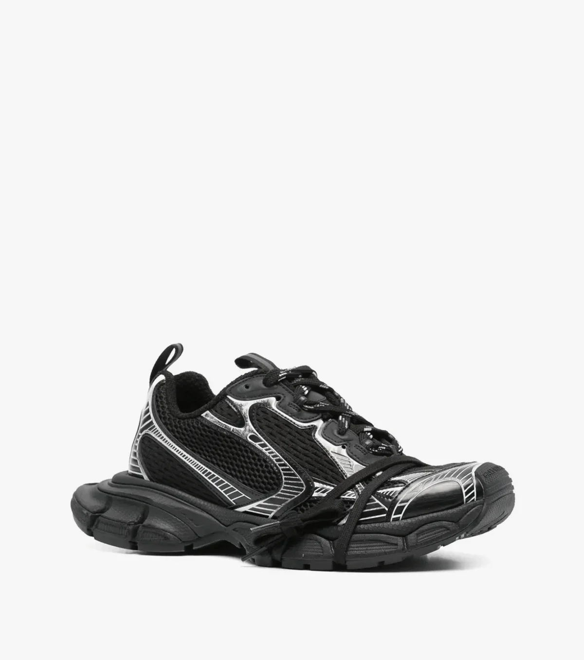 3XL panelled sneakers