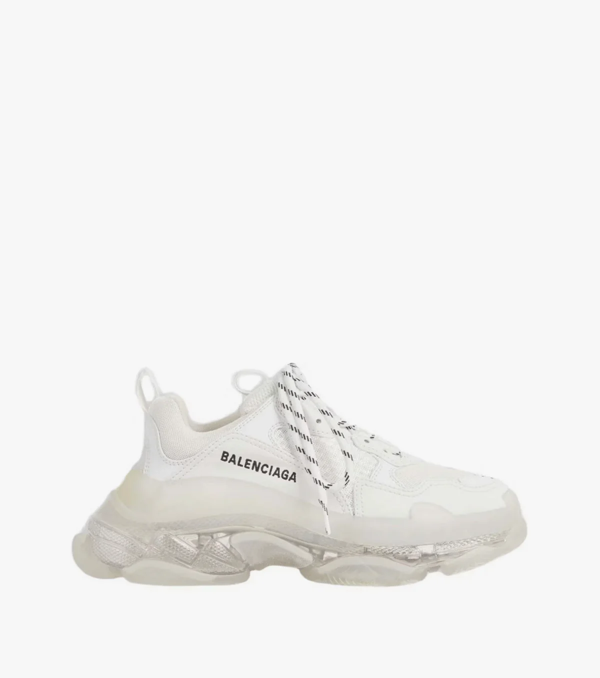 Triple S Clear Sole White