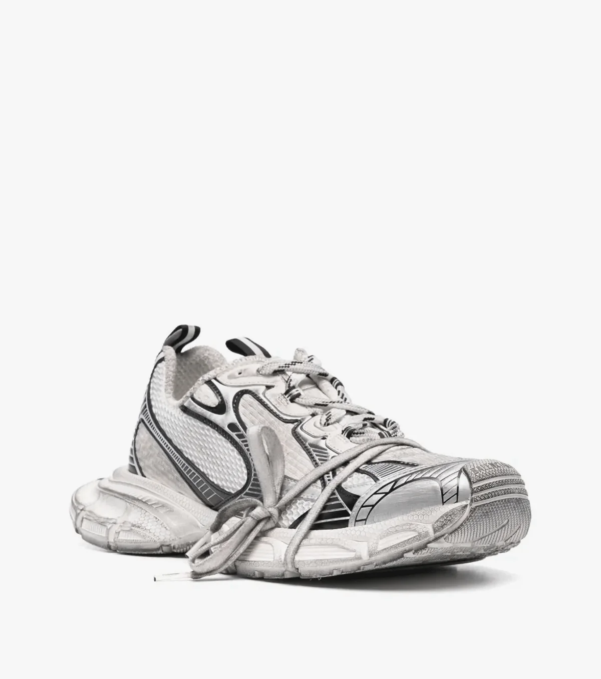 3XL panelled sneakers