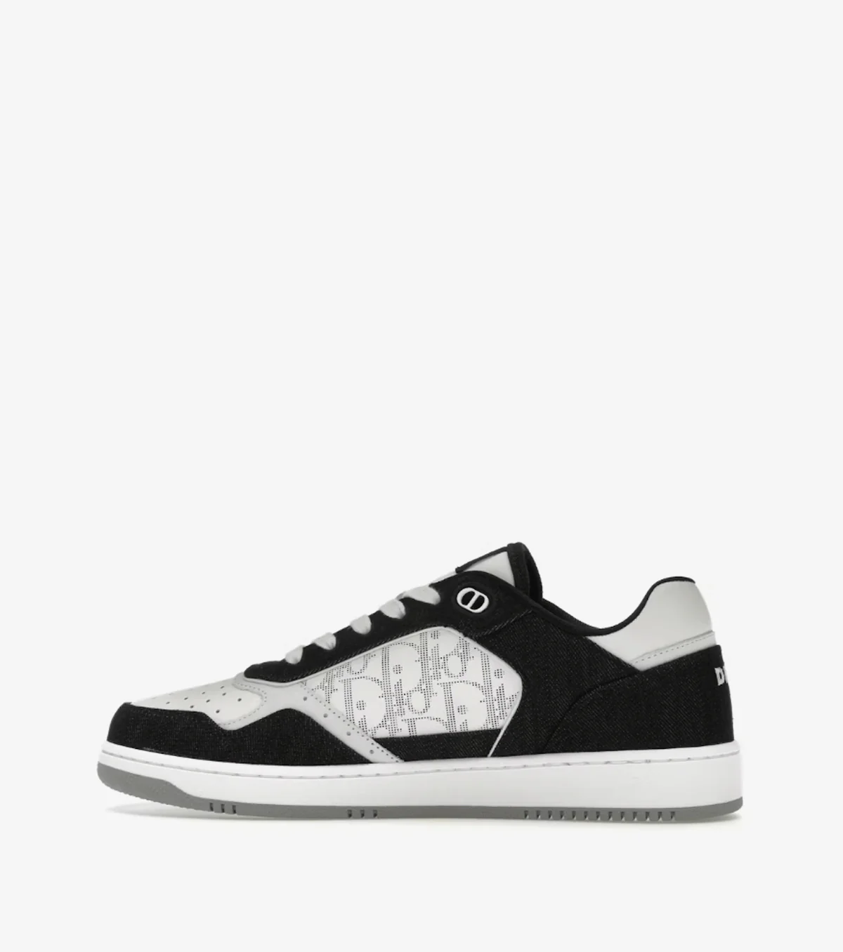 B27 Low White Black Denim