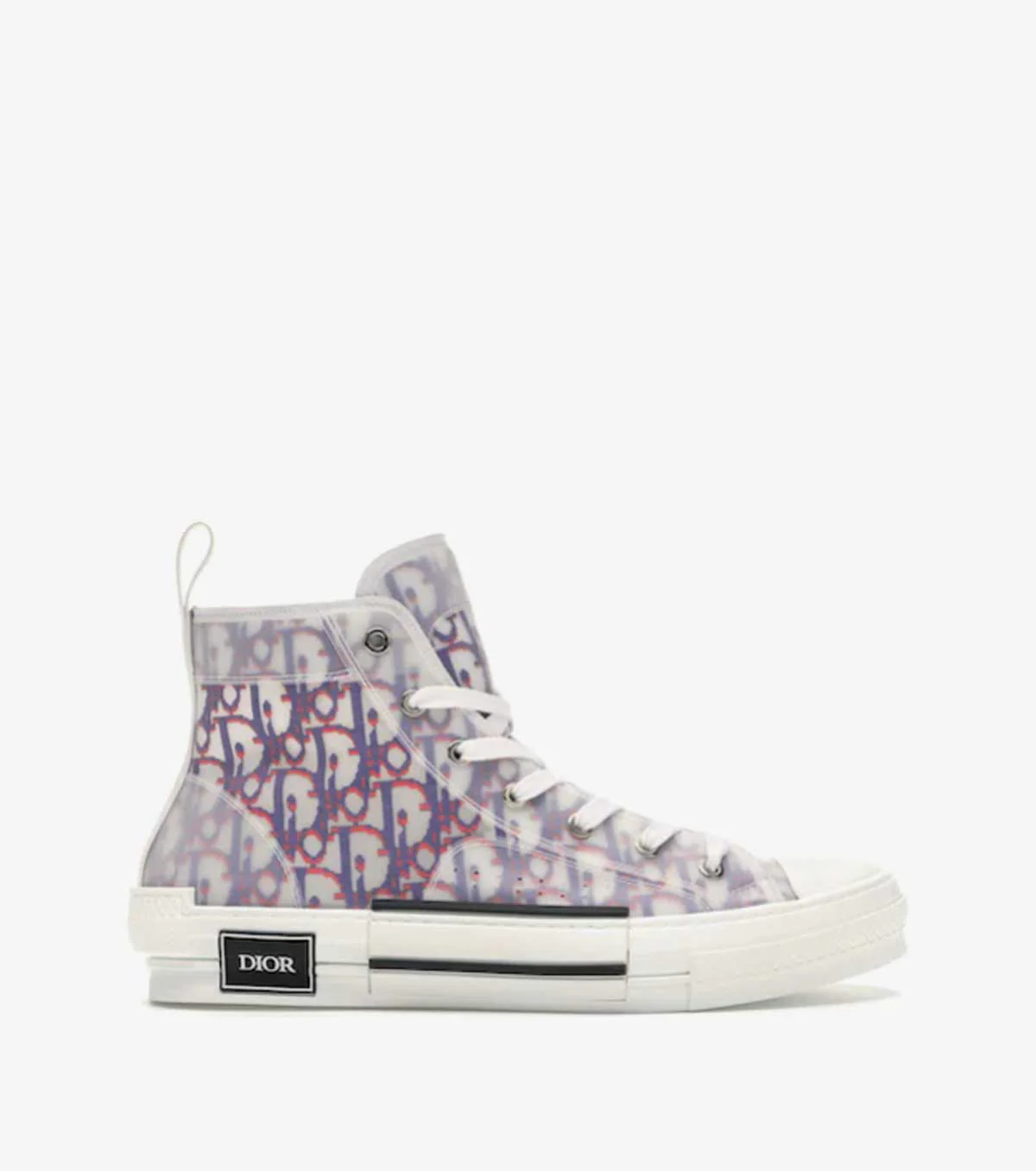 B23 High Top Red Blue Oblique