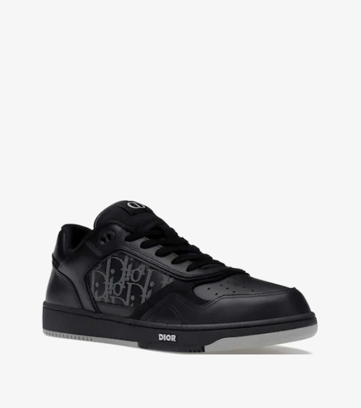 B27 Low Black Galaxy Leather Grey