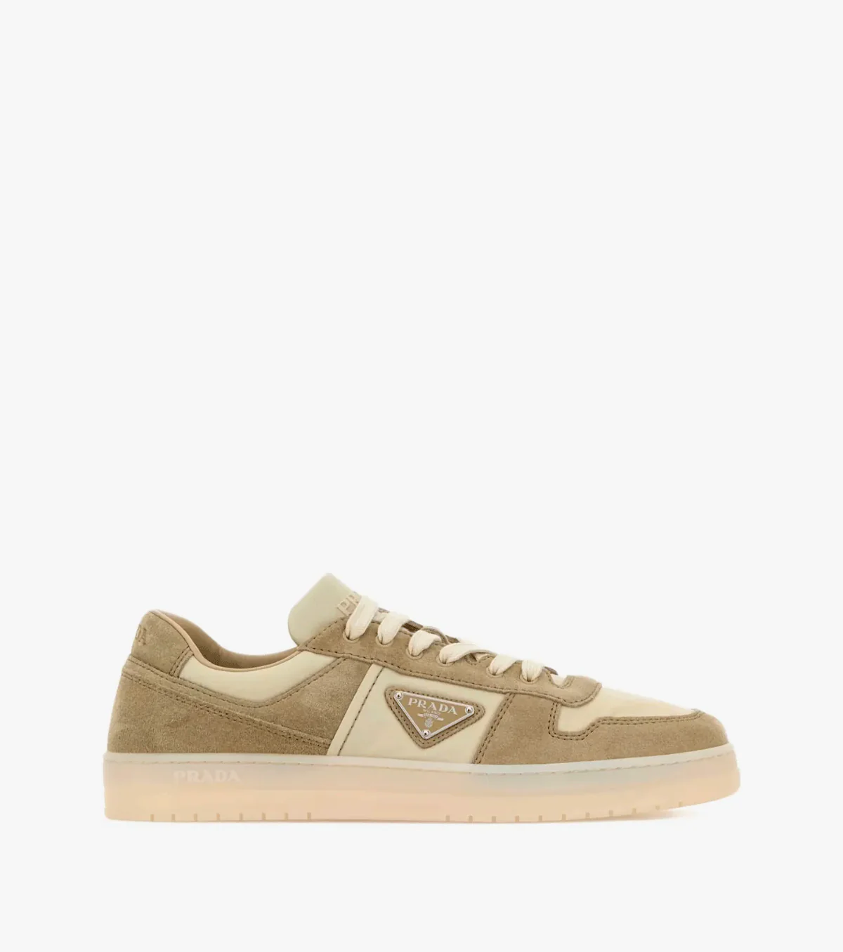Downtown suede-panelled sneakers