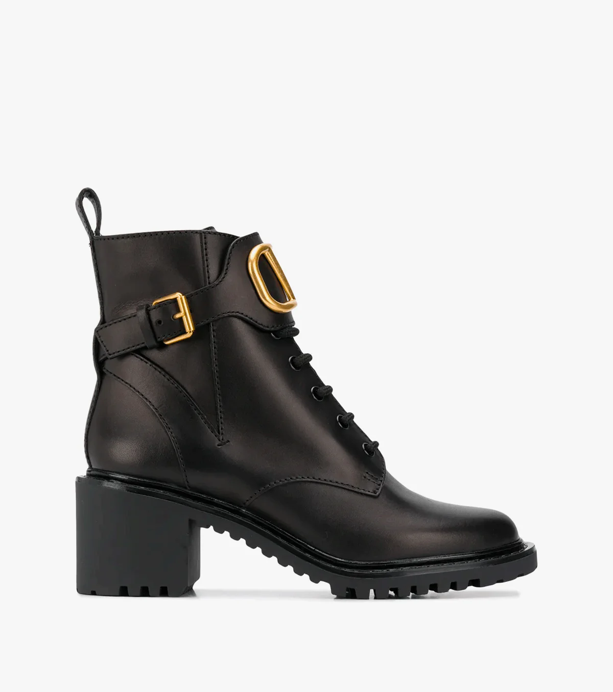 VLogo combat boots
