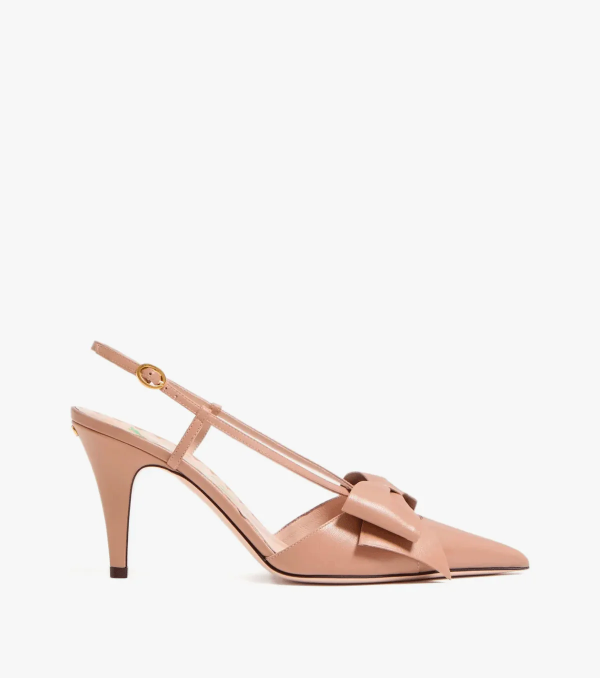 85mm Bowow leather pumps