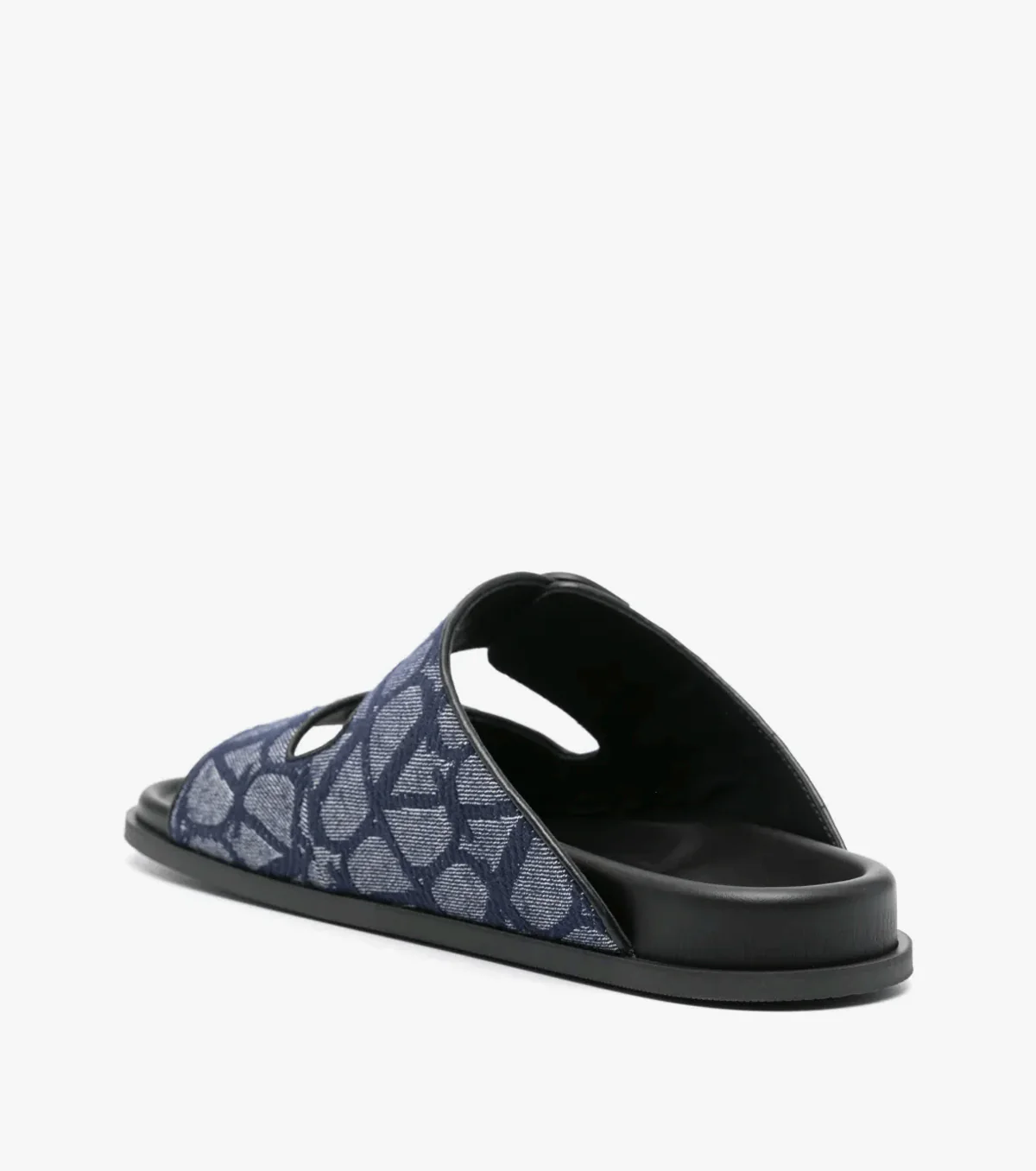 VLogo Signature denim sandals