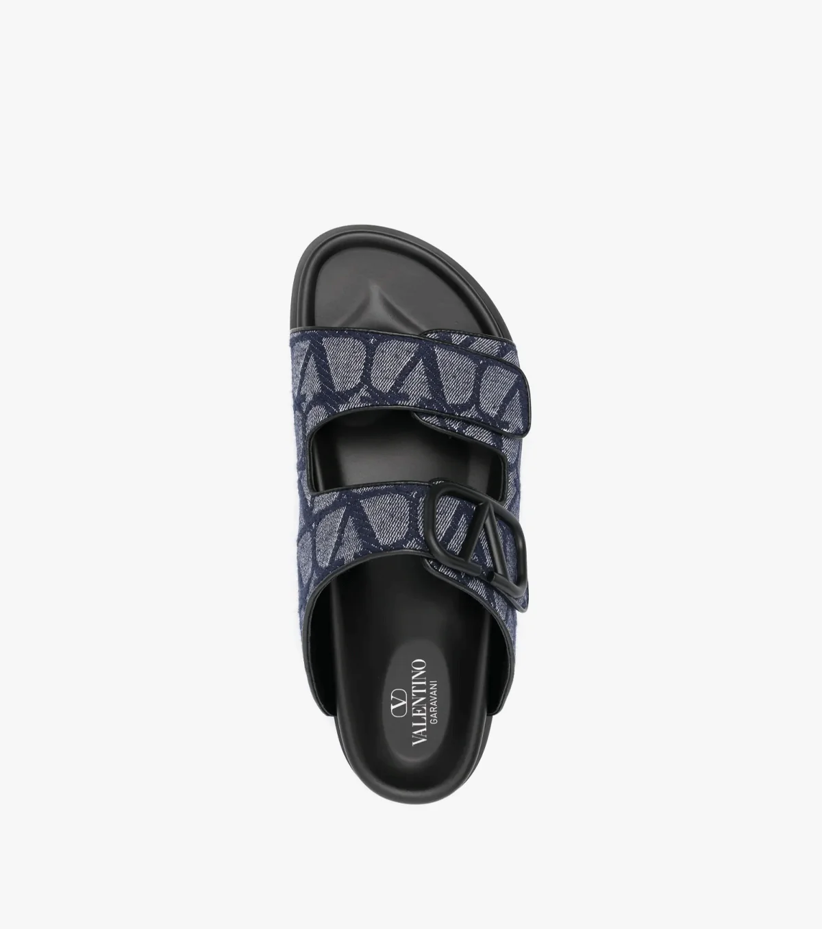 VLogo Signature denim sandals