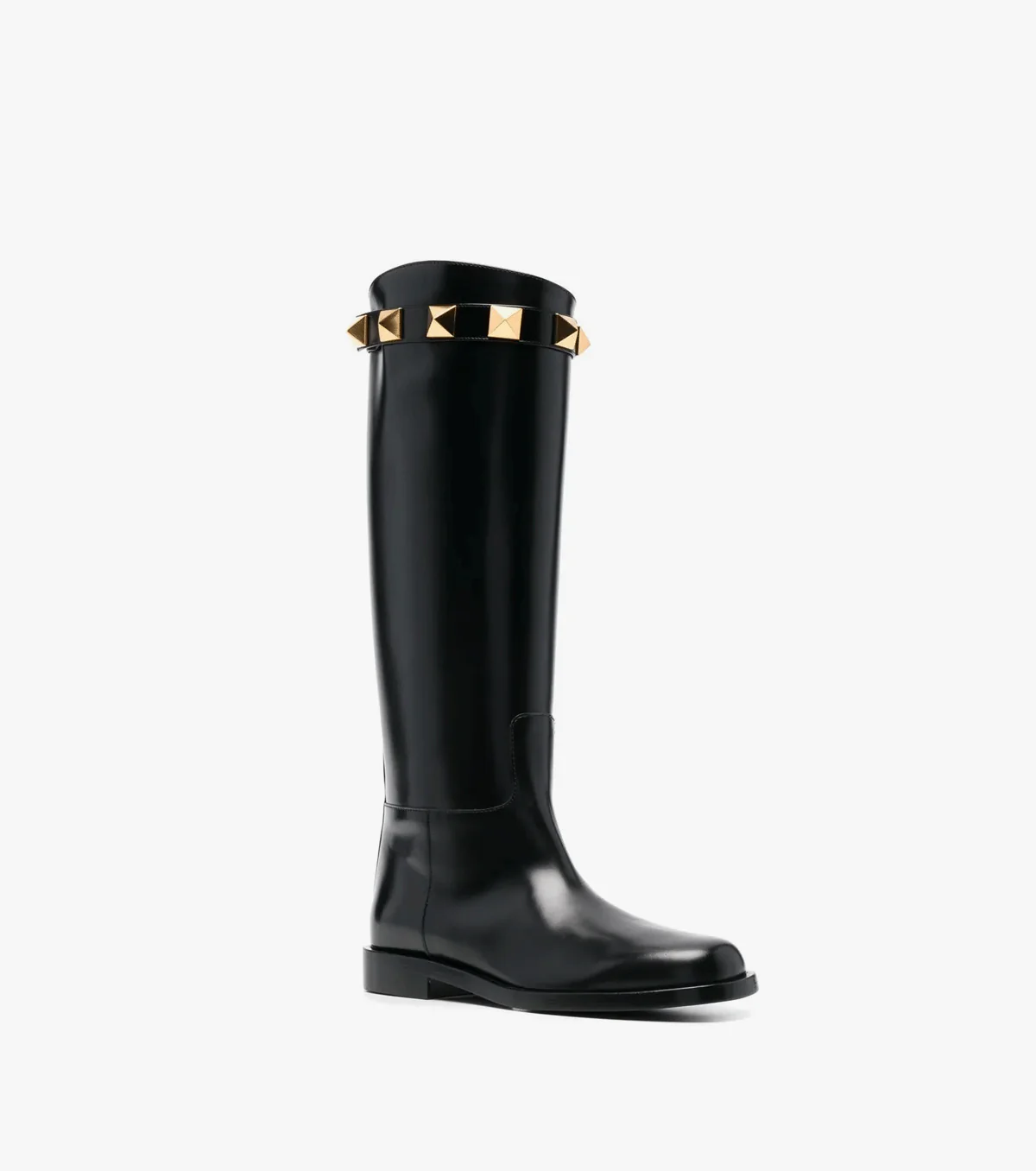 25mm Rockstud embellished knee-high boots