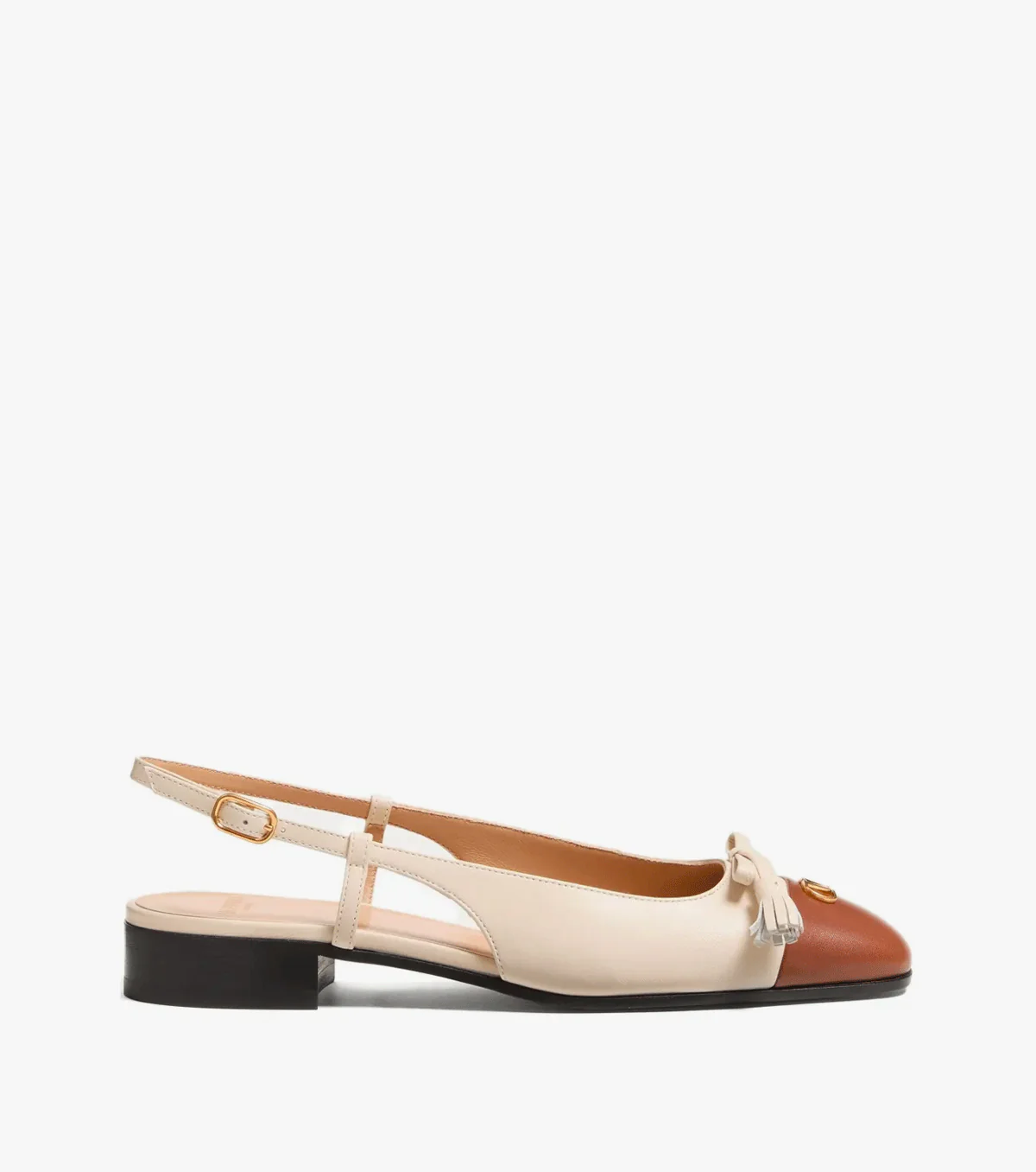 25mm Valet du Roi slingback ballet flats