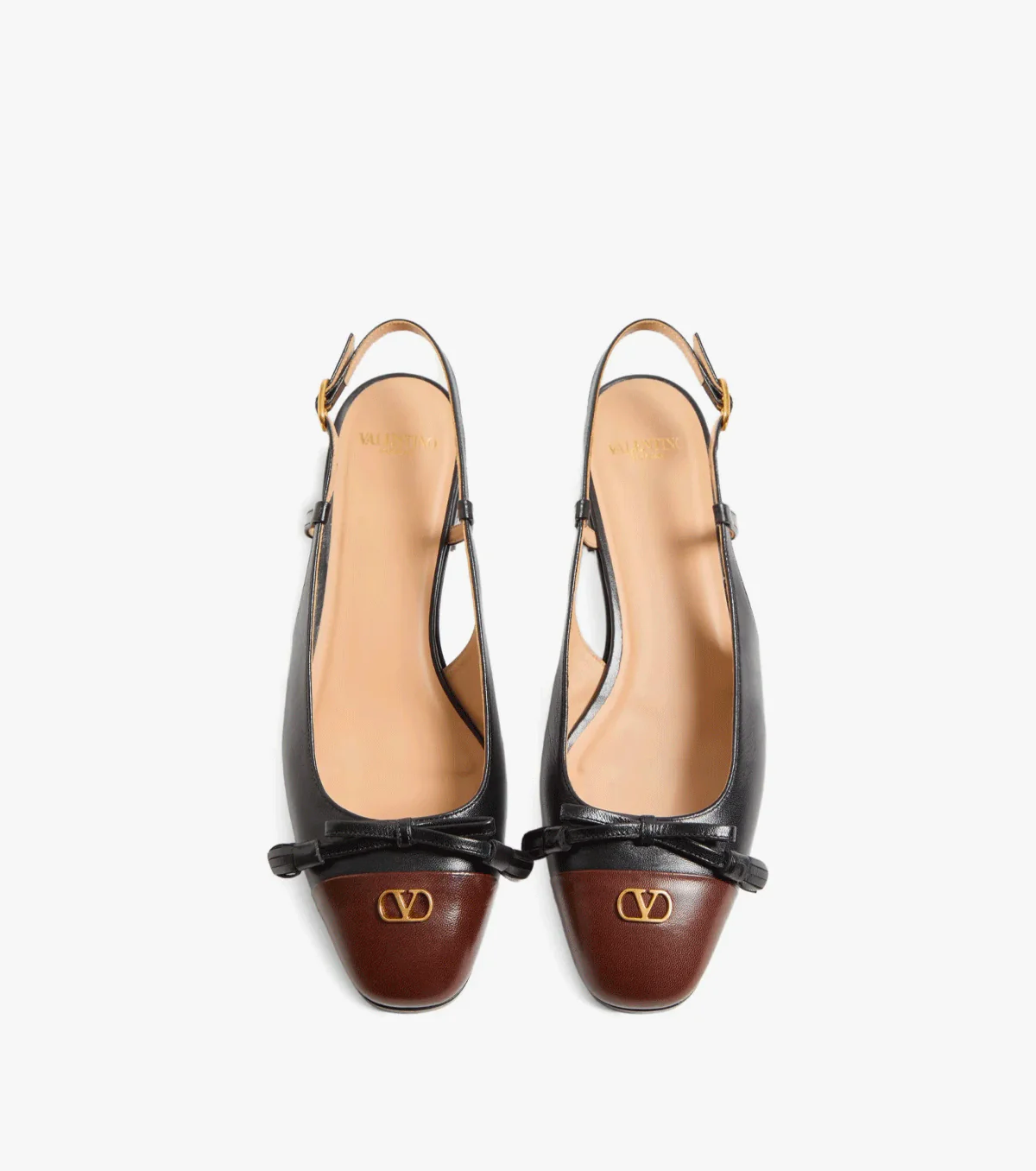 25mm Valet du Roi slingback ballet flats