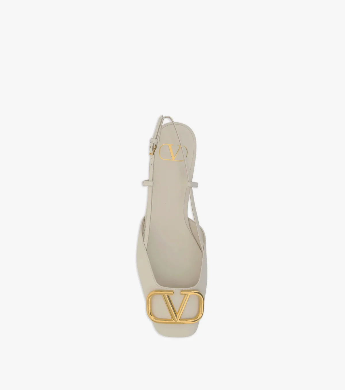 VLogo ballerina shoes