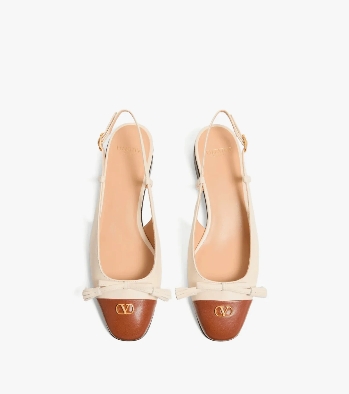 25mm Valet du Roi slingback ballet flats