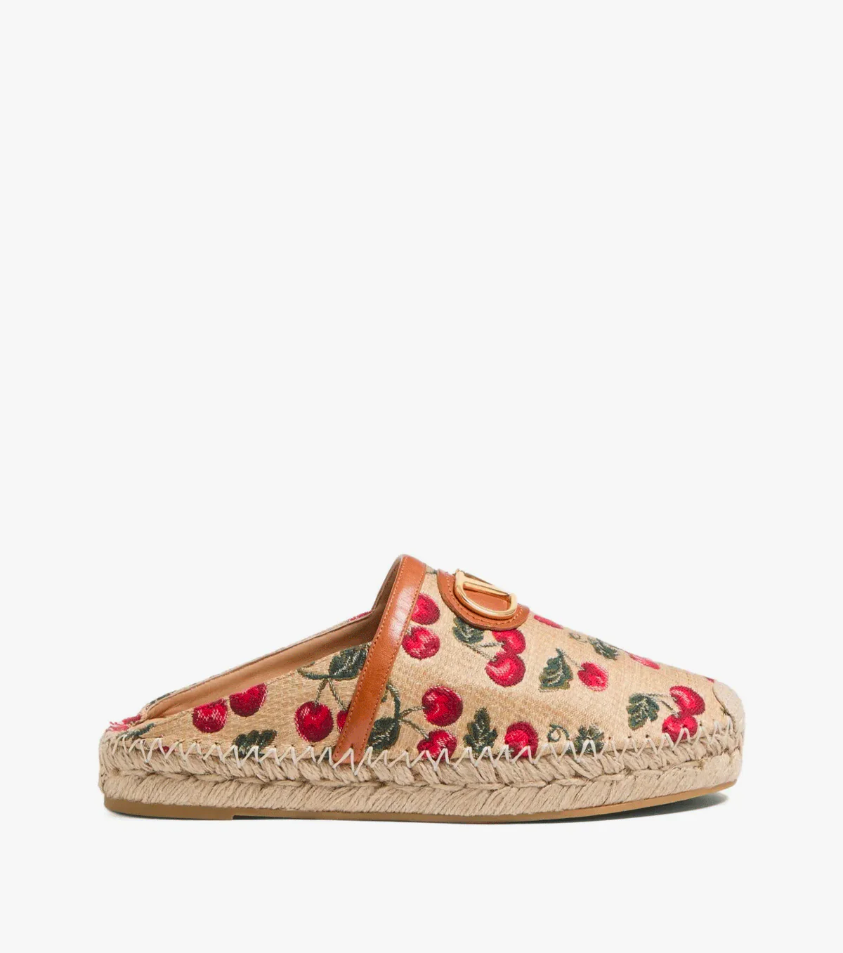 25mm VLogo Signature Cherryfic-motif espadrilles