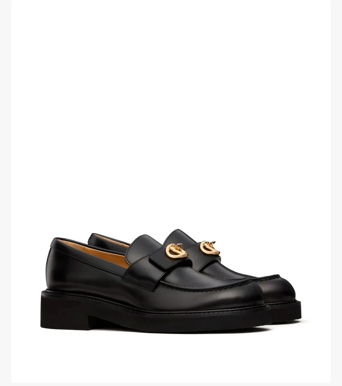 leather loafers