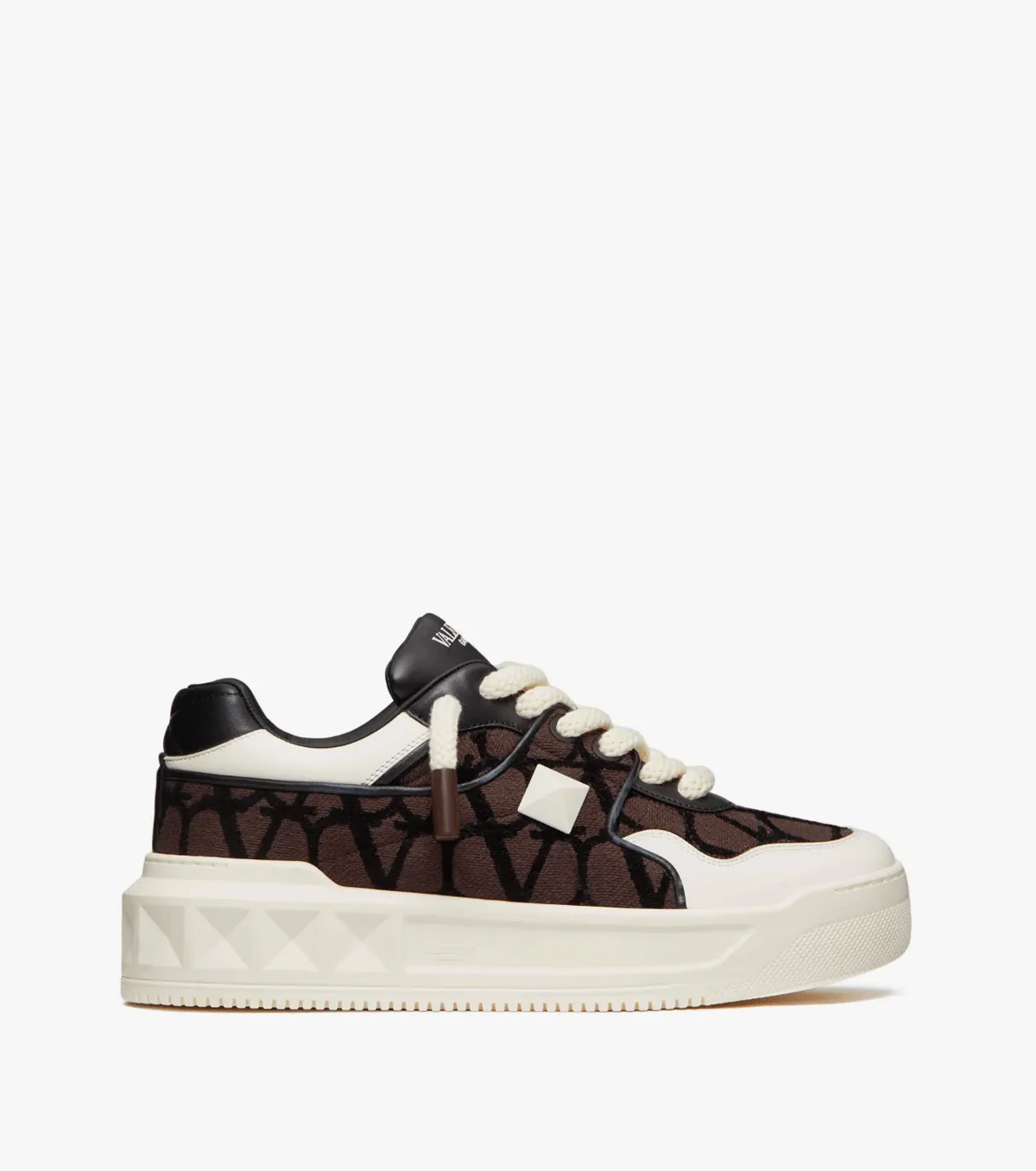One Stud XL leather sneakers