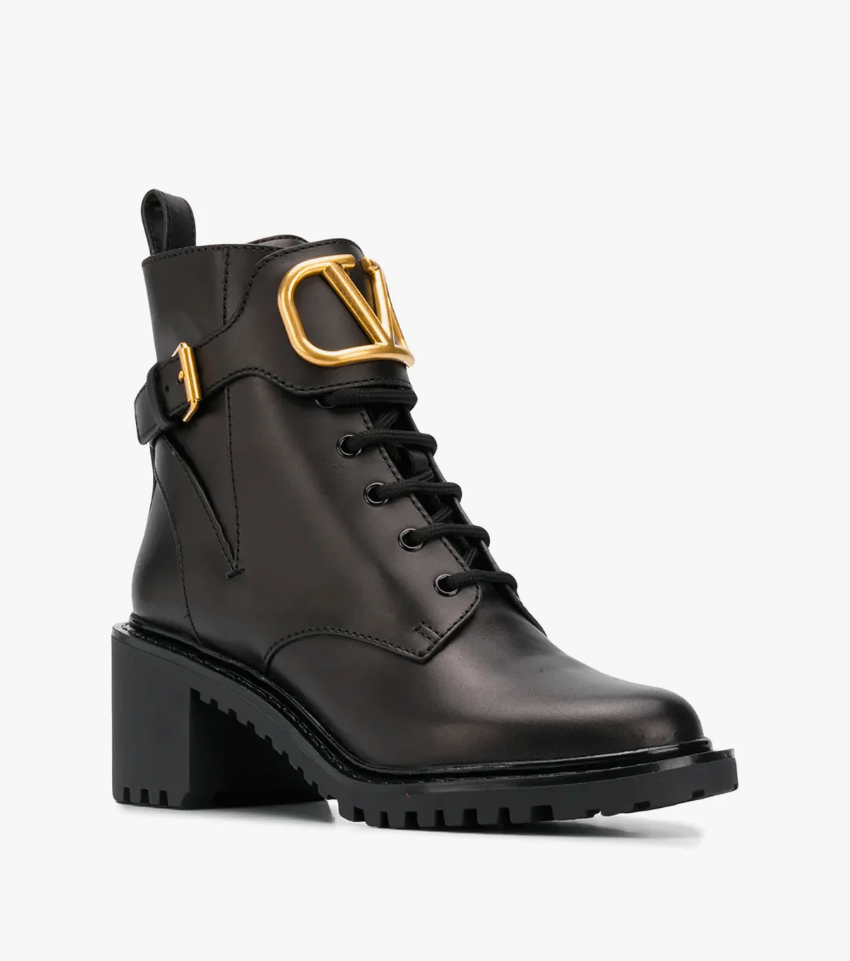 VLogo combat boots